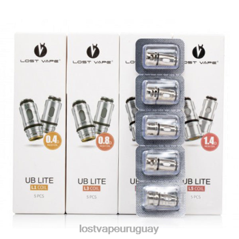 Lost Vape UB bobinas ligeras (paquete de 5) l1 0,4 ohmios - Lost Vape Price B8F4V5