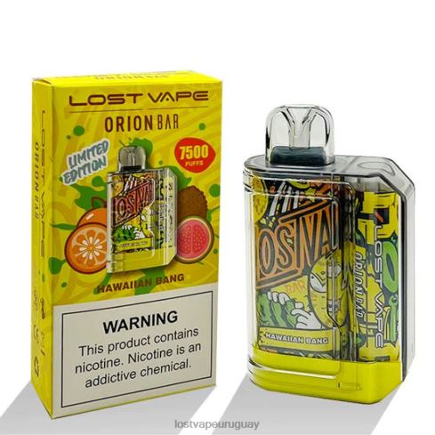 Lost Vape Orion barra desechable | 7500 bocanadas | 18ml | 50 mg explosión hawaiana - Lost Vape Pods Near Me B8F4V97