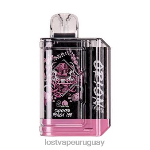 Lost Vape Orion barra desechable | 7500 bocanadas | 18ml | 50 mg hielo de durazno de verano - Lost Vape Pods Near Me B8F4V67