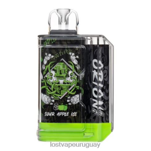 Lost Vape Orion barra desechable | 7500 bocanadas | 18ml | 50 mg hielo de manzana agria - Lost Vape Dealers Near Me B8F4V1