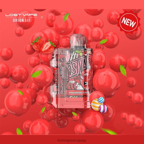 Lost Vape Orion barra desechable | 7500 bocanadas | 18ml | 50 mg masticar fresa - Lost Vape Dealers Near Me B8F4V91