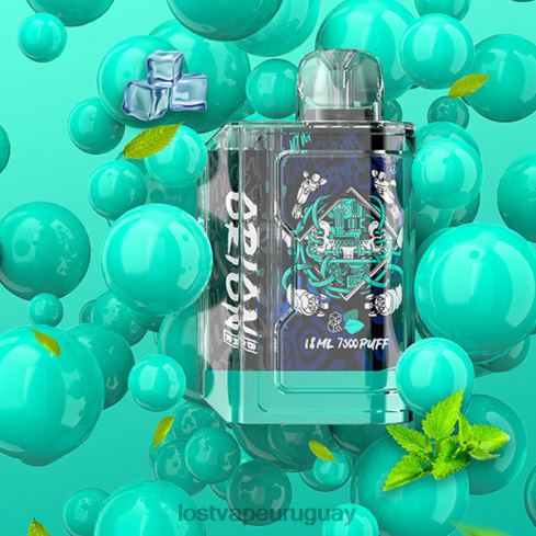 Lost Vape Orion barra desechable | 7500 bocanadas | 18ml | 50 mg menta azul - Lost Vape Dealers Near Me B8F4V81