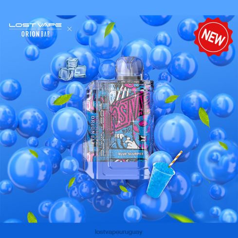 Lost Vape Orion barra desechable | 7500 bocanadas | 18ml | 50 mg sorbete azul - Lost Vape Uruguay B8F4V88