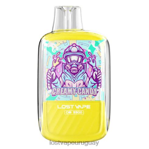 Lost Vape Orion ob5500 5500 inhalaciones 14ml 50mg desechables caramelo cremoso - Lost Vape Precio B8F4V100