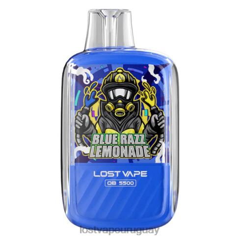 Lost Vape Orion ob5500 5500 inhalaciones 14ml 50mg desechables limonada azul razz - Lost Vape Orion Uruguay B8F4V2