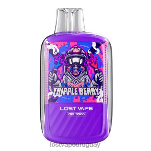 Lost Vape Orion ob5500 5500 inhalaciones 14ml 50mg desechables triple baya - Lost Vape Uruguay B8F4V108