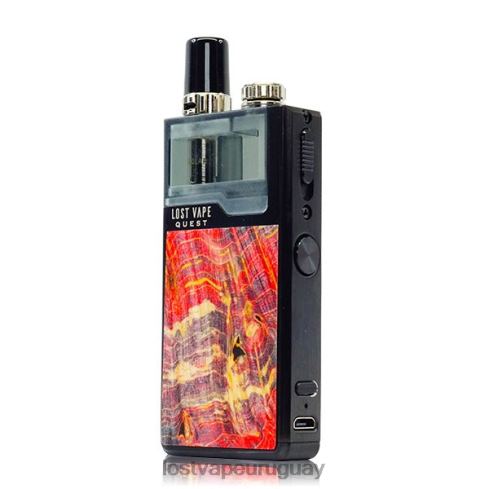 Lost Vape Quest kit completo del dispositivo orion q pod madera negra/roja - Lost Vape Amazon Uruguay B8F4V474