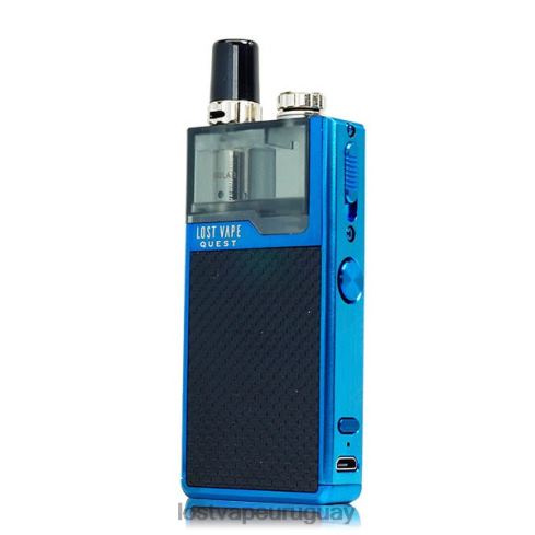 Lost Vape Quest kit completo del dispositivo orion q pod tejido azul/negro - Lost Vape Price B8F4V465