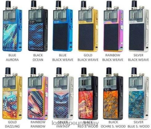 Lost Vape Quest kit completo del dispositivo orion q pod tejido negro - Lost Vape Pods Near Me B8F4V397