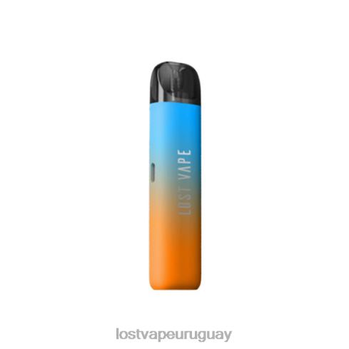 Lost Vape URSA S kit de cápsulas naranja cian - Lost Vape Orion Uruguay B8F4V212