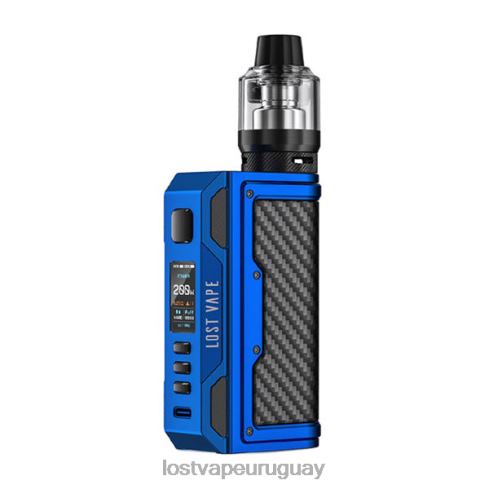 Lost Vape Thelema kit de búsqueda de 200w azul mate/fibra de carbono - Lost Vape Uruguay B8F4V138