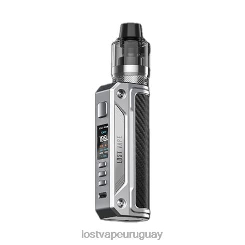 Lost Vape Thelema kit solo de 100w acero inoxidable/fibra de carbono - Lost Vape Montevideo B8F4V169