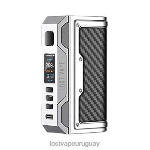 Lost Vape Thelema misión 200w mod acero inoxidable/fibra de carbono - Lost Vape Montevideo B8F4V179