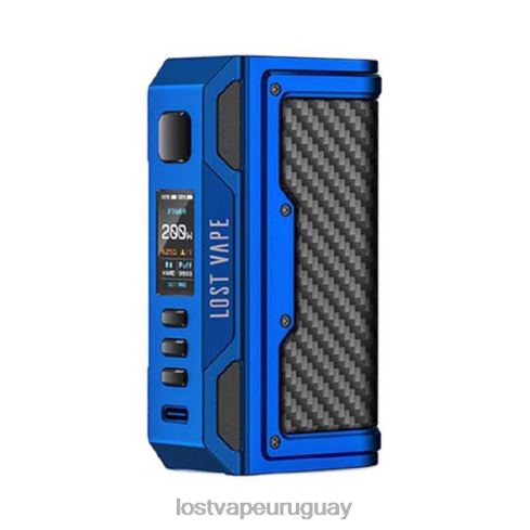 Lost Vape Thelema misión 200w mod azul mate/fibra de carbono - Lost Vape Pods Near Me B8F4V177