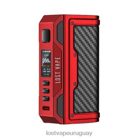 Lost Vape Thelema misión 200w mod rojo mate/fibra de carbono - Lost Vape Uruguay B8F4V178