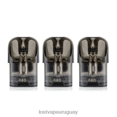 Lost Vape URSA vainas de repuesto | 2,5 ml (paquete de 3) verde 0,8 ohmios - Lost Vape Price B8F4V125